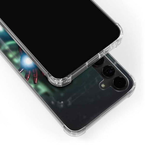 Marvel Tony Stark Iron Man Galaxy S24 Plus Clear Case